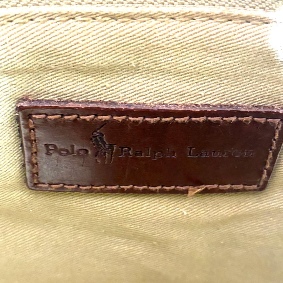 美品★ POLO RALPH LAUREN ミニボストン ブラックウォッチ