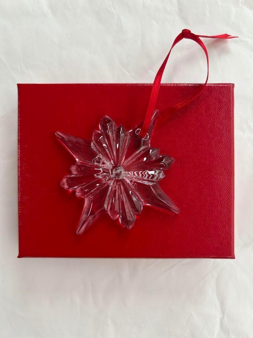 新品✷Baccarat バカラ 2023 クリスマス オーナメント クリスタル