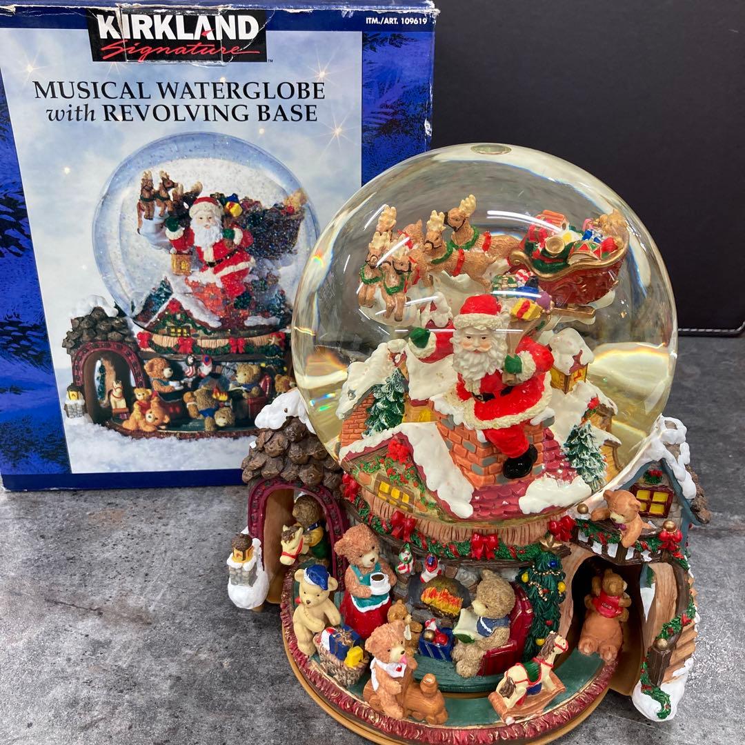 KIRKLAND コストコ　スノードーム　オルゴール