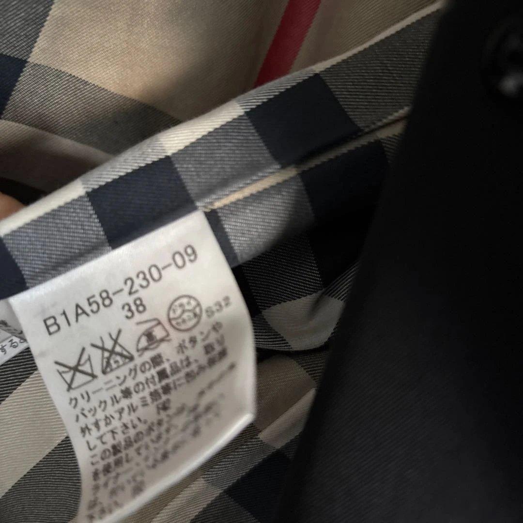 バーバリーロンドン　ブラックレーベル　レディースコート38