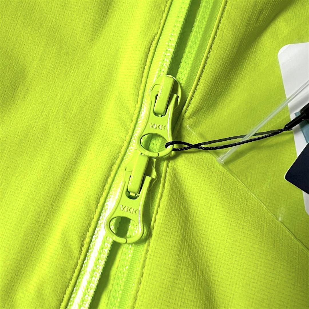 1 パーリーゲイツ AQUAX 防水透湿 レインジャケット ワンピース 黄