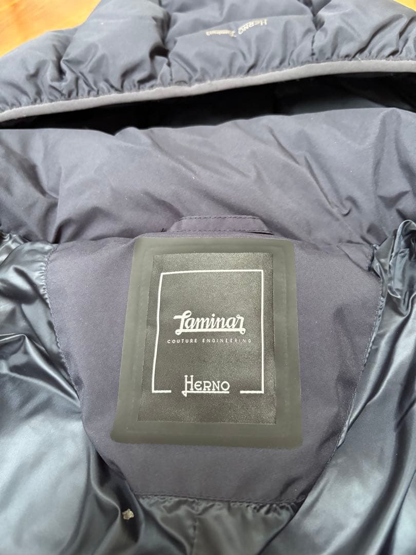 HERNO Laminar フード付きダウンコート