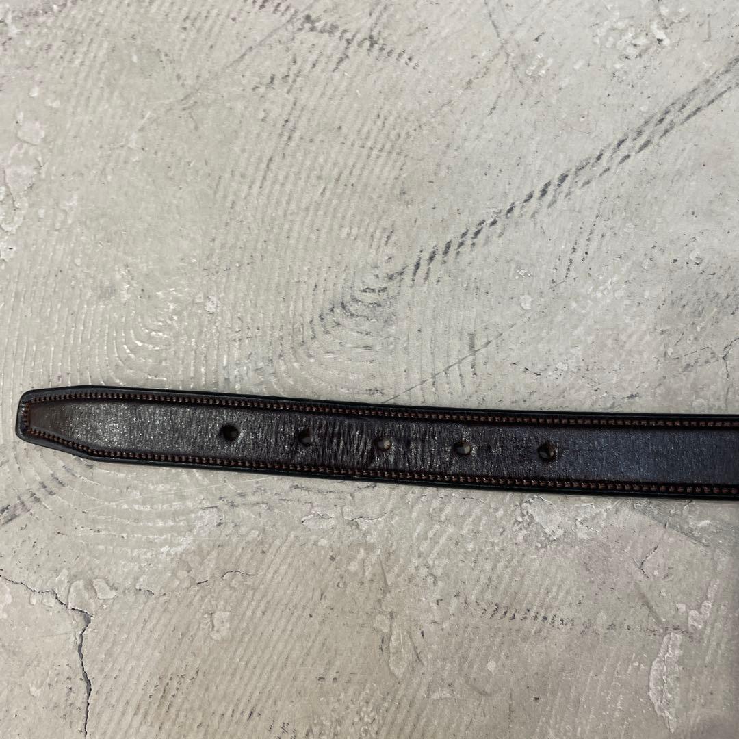 TORY LEATHER ブライドルレザー ベルト 36