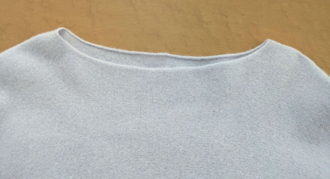 Noble ファインウールドルマンプルオーバー　パープル