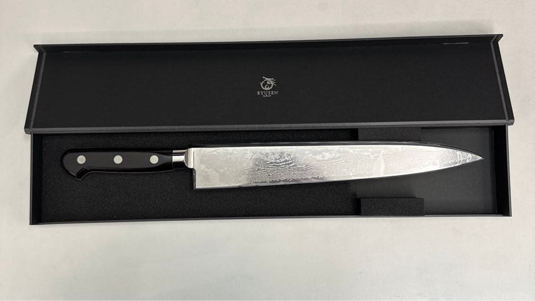 梵天雲龍 黒強化木柄 筋引 270mm