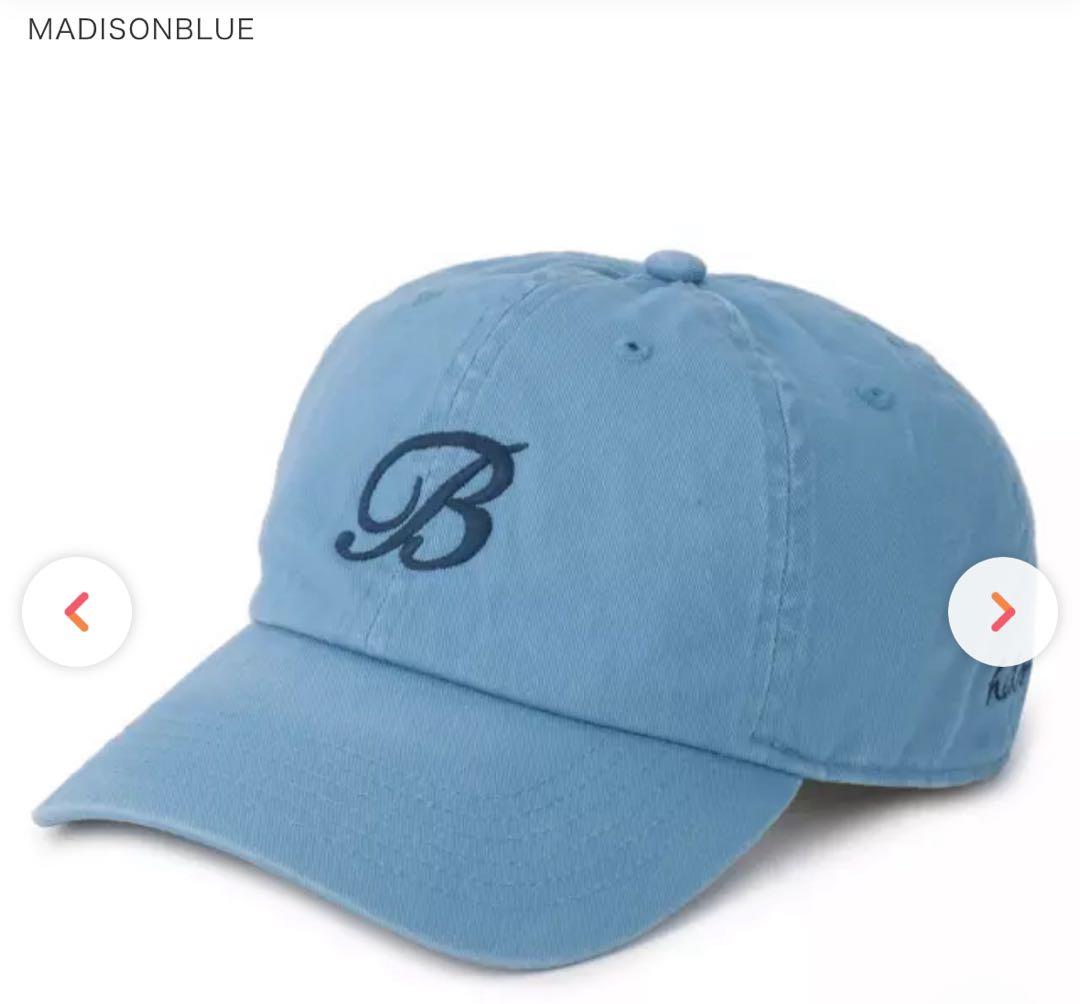 MADISON BLUE マディソンブルー B CAP キャップ ブルー