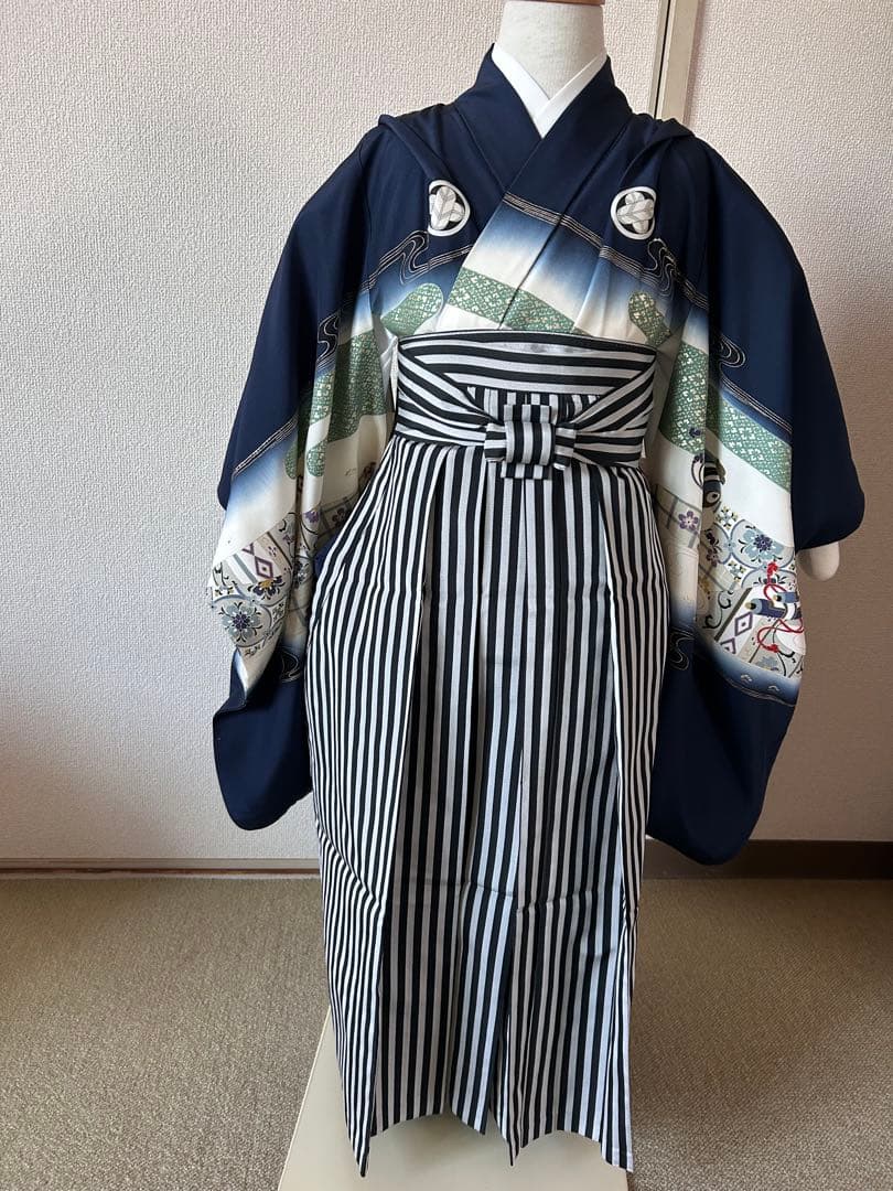 七五三　5歳男の子　着物