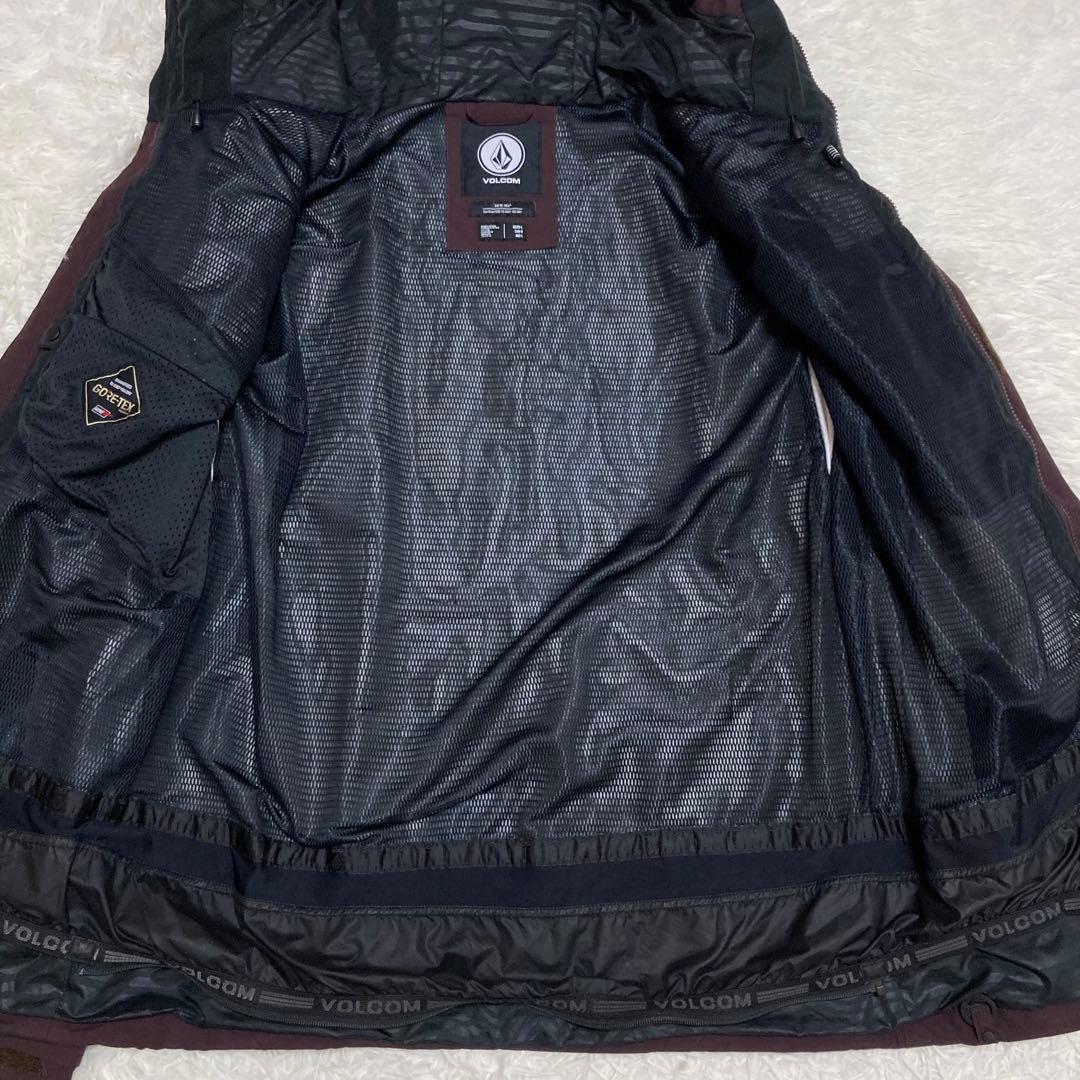 【美品】VOLCOM ボルコム GORE-TEX jacket ボルドー L