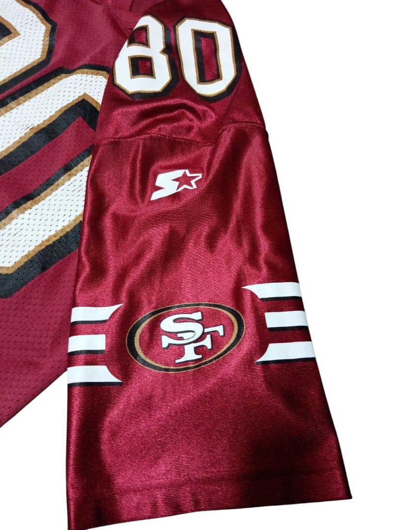 STARTER サンフランシスコ・49ers ゲームシャツ RICE　80