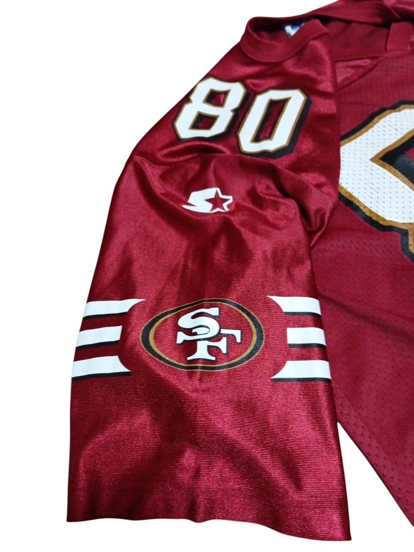STARTER サンフランシスコ・49ers ゲームシャツ RICE　80