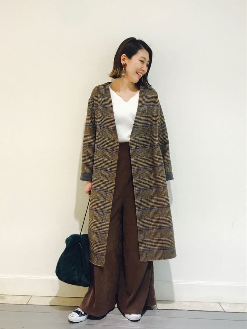 RIVE DROITE　リバーチェックコート