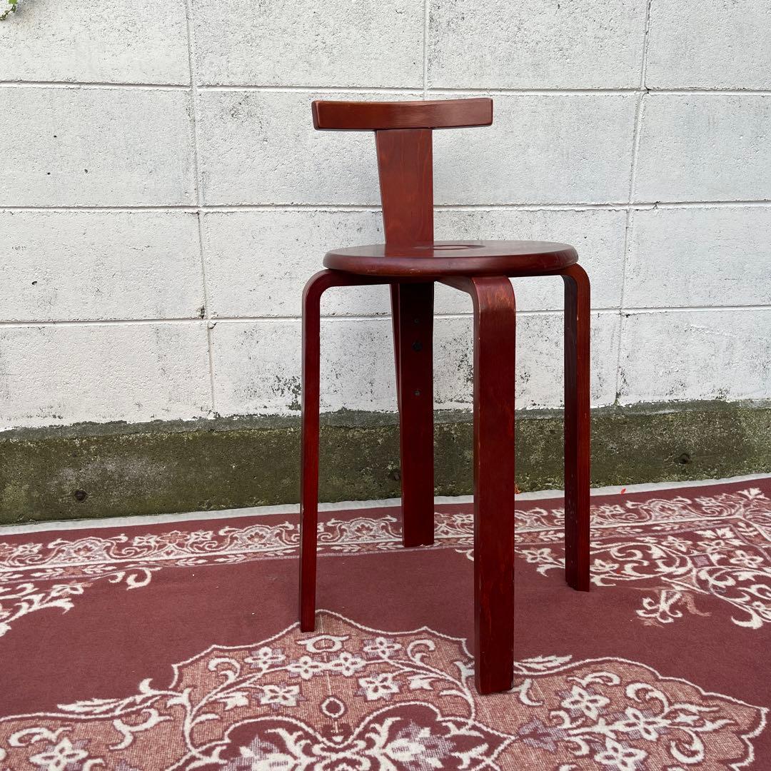 ビンテージ古家具◾️KOIZUMI 小泉 木製スタッキングチェア 木製チェア 椅子