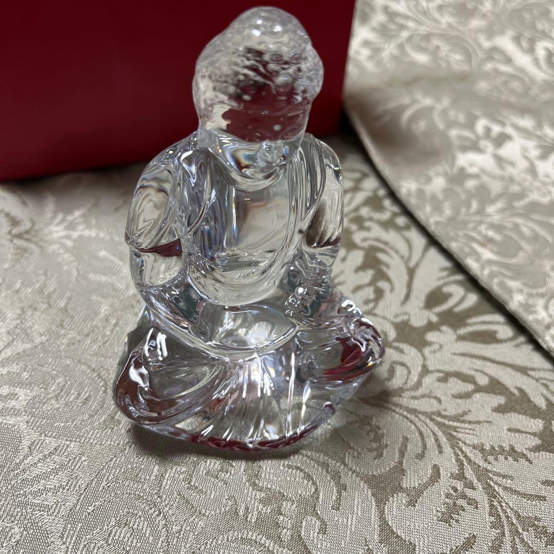 Baccarat クリスタル仏像