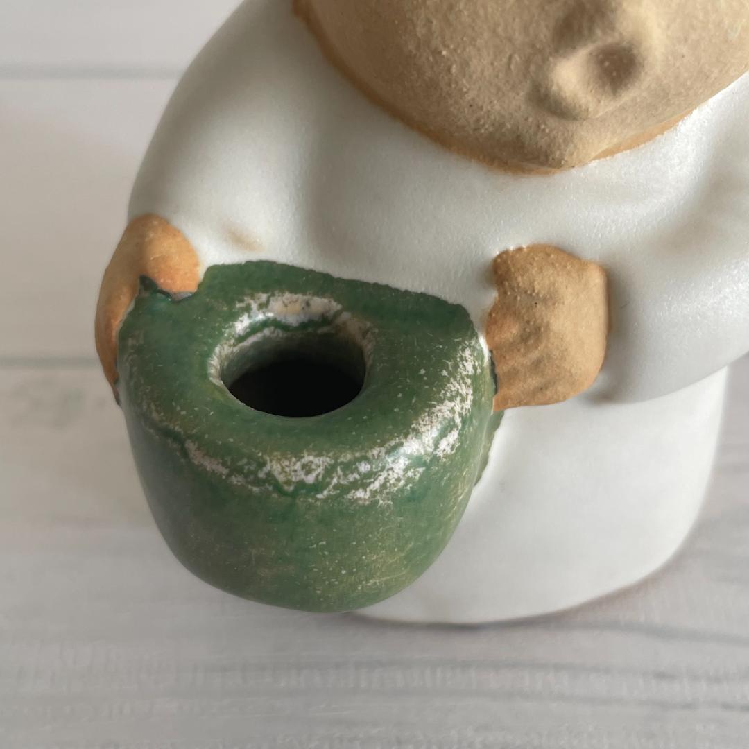 未使用 リサラーソン アドベントチルドレン トムテ キャンドルホルダー