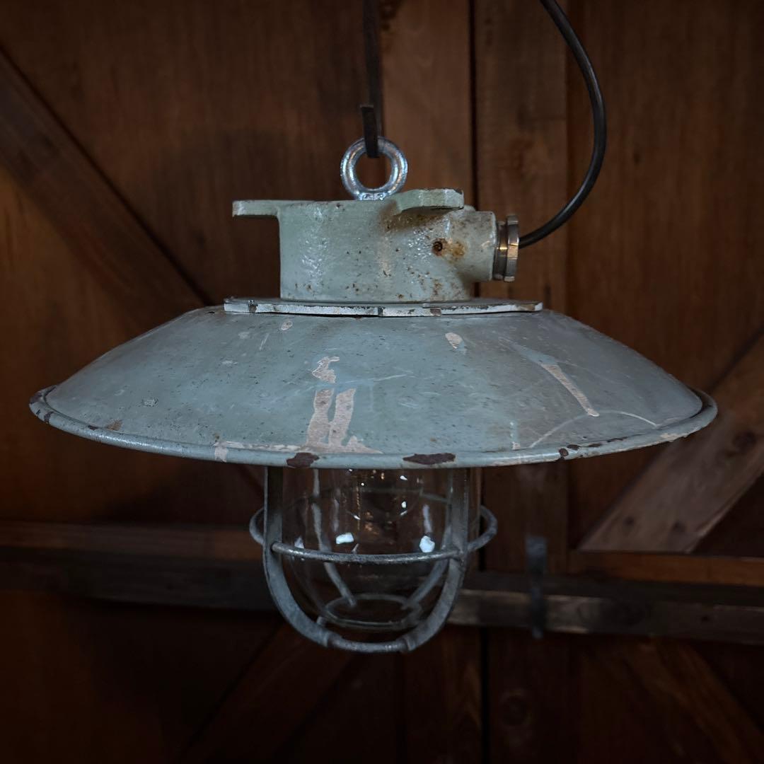 インダストリアル　ビンテージ　ランプ　1123