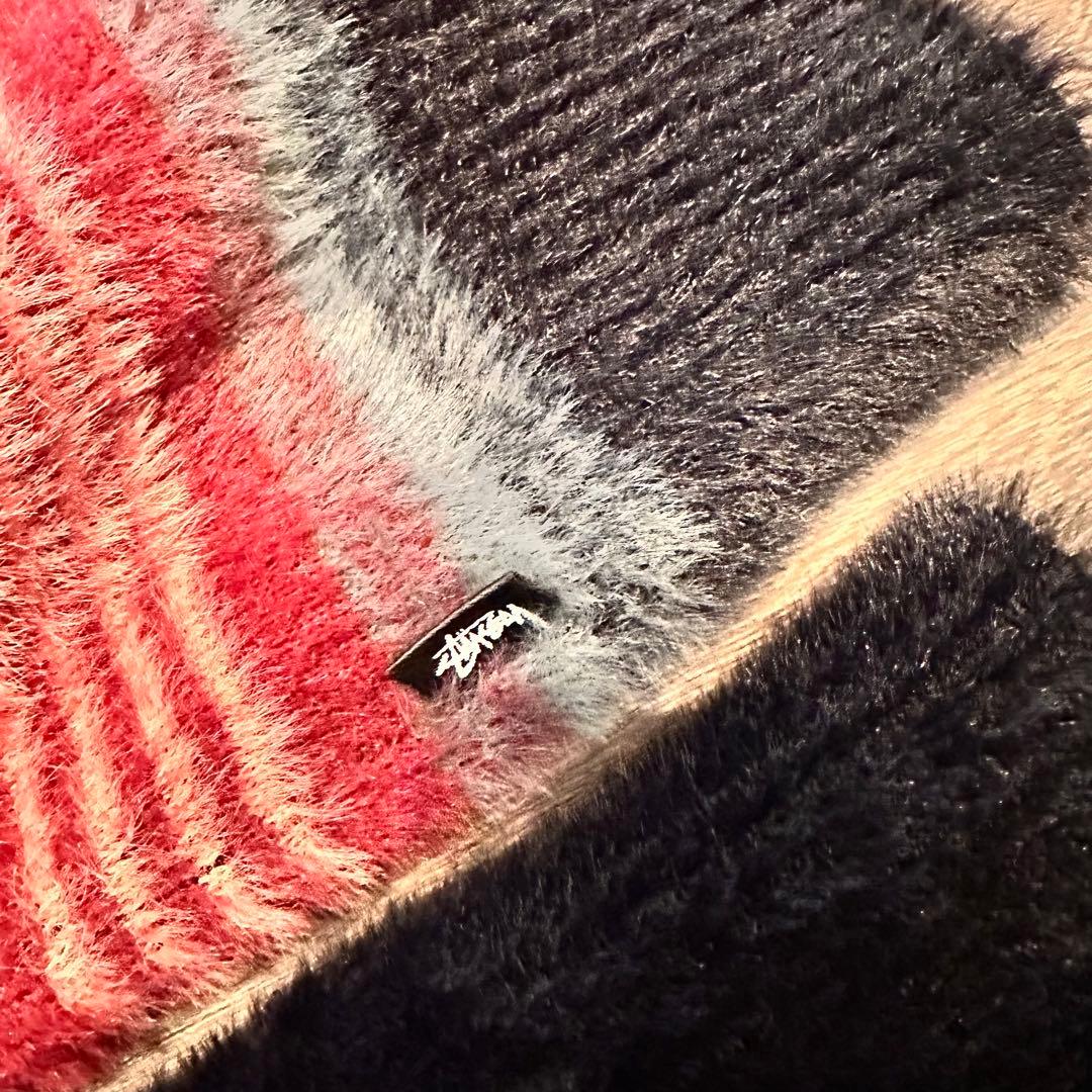 Stussy ストライプ カーディガン XLサイズ