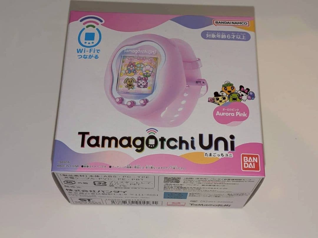 Tamagotchi UNI　たまごっちユニ　オーロラピンク