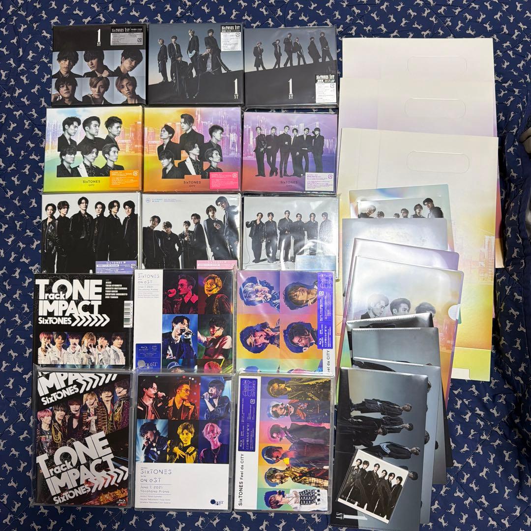 SixTONES アルバム ライブBlu-Ray まとめ売り 特典付き