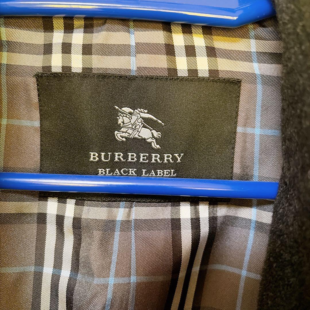 【美品/M】バーバリーブラックレーベル コート アウター 黒