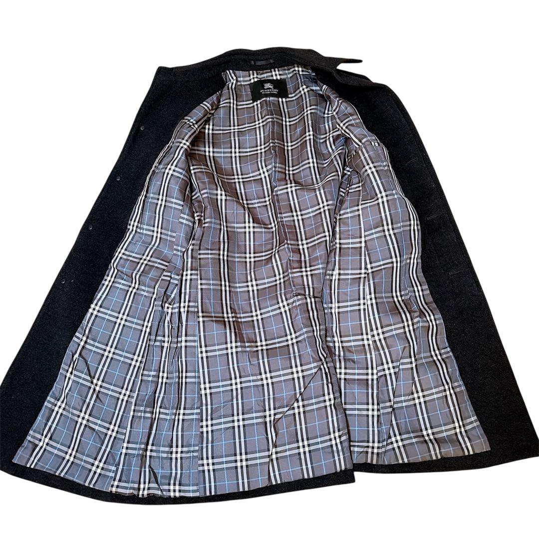 【美品/M】バーバリーブラックレーベル コート アウター 黒