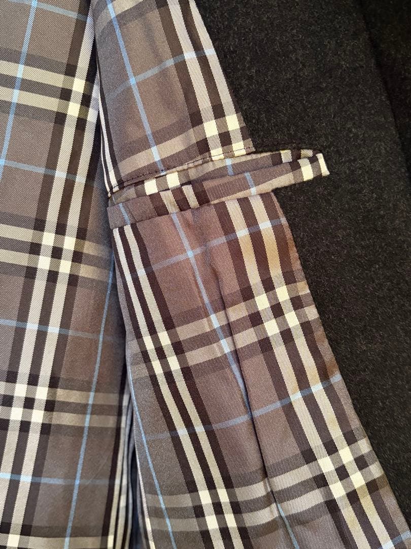 【美品/M】バーバリーブラックレーベル コート アウター 黒