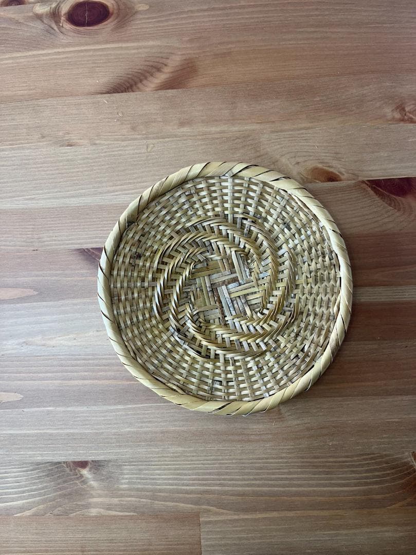 【20枚セット】蕎麦ざる 竹ざる 蕎麦皿そばざる 白竹 直径約21cm 戸隠風