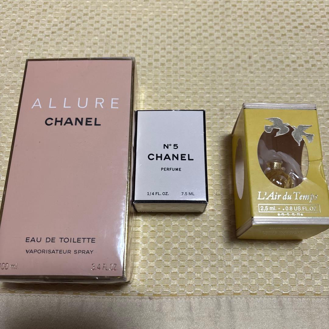 CHANEL ALLURE アリュール & N°5 香水セット　未開封　おまけ