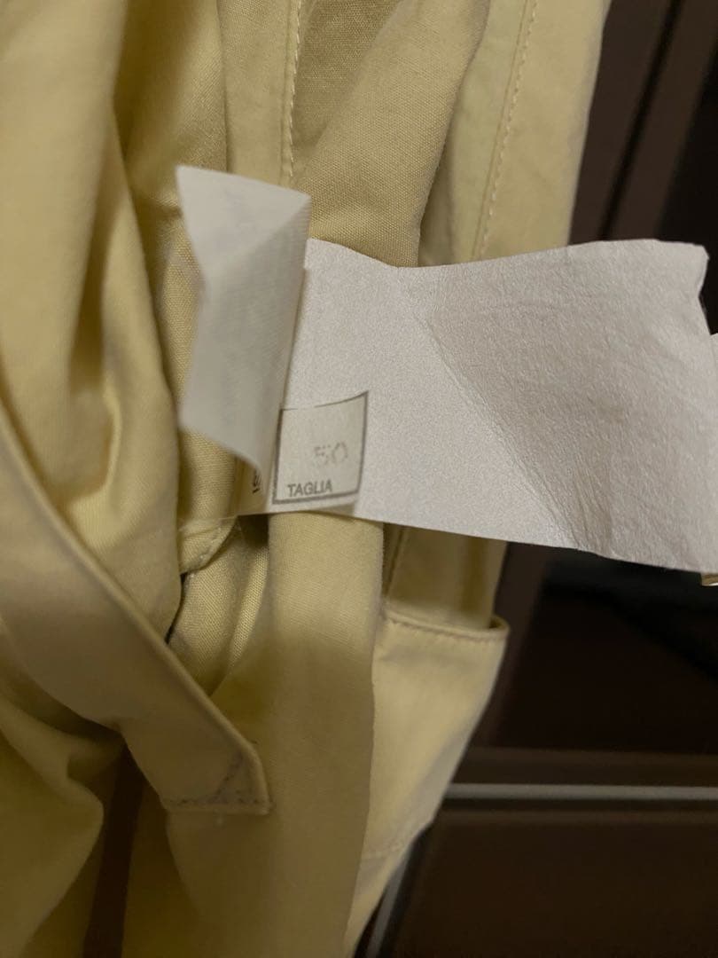 イタリア製 80s～90s Giorgio Armani 白タグ トレンチコート