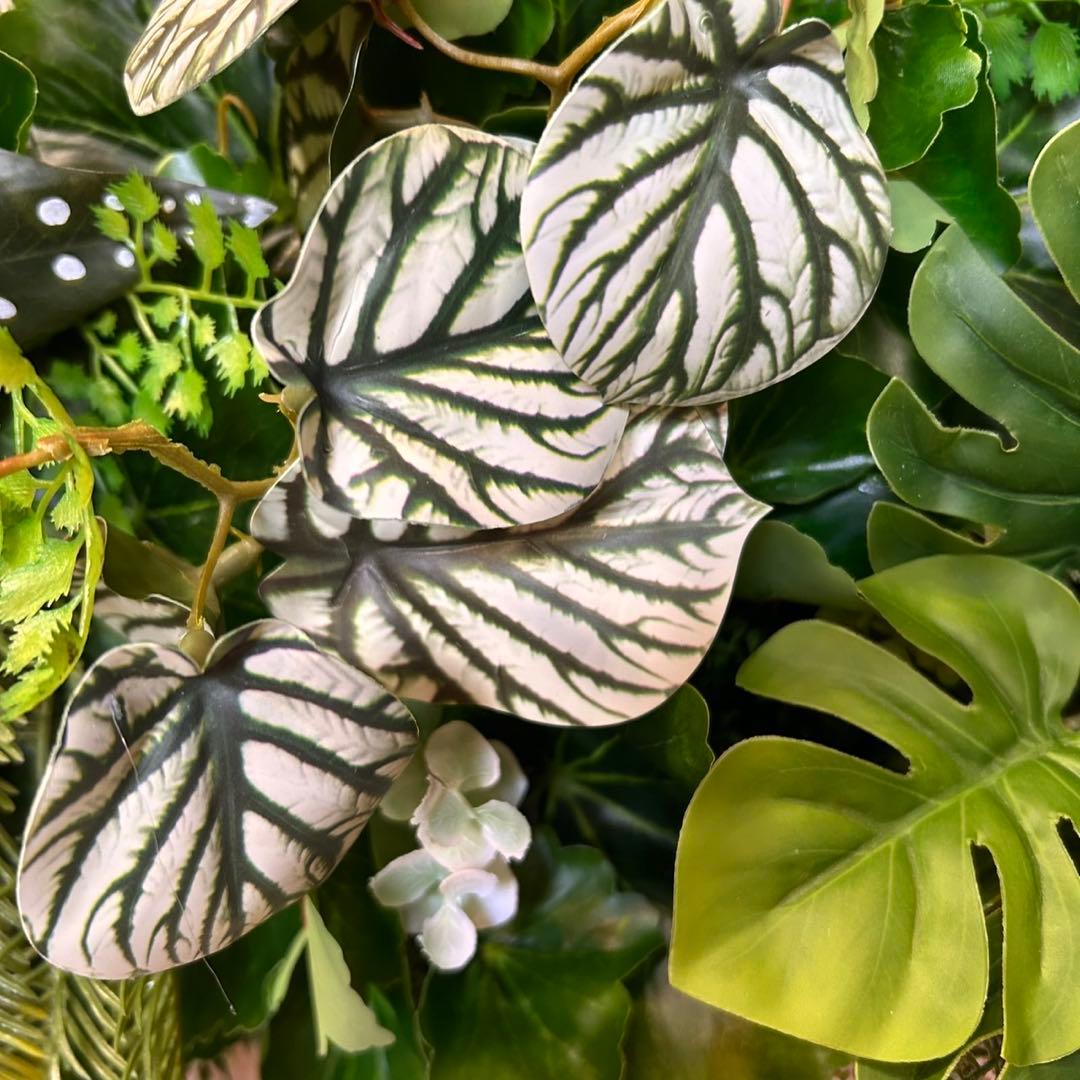 光触媒　人工観葉植物　ウォールグリーン　フェイクグリーン　壁掛け59215