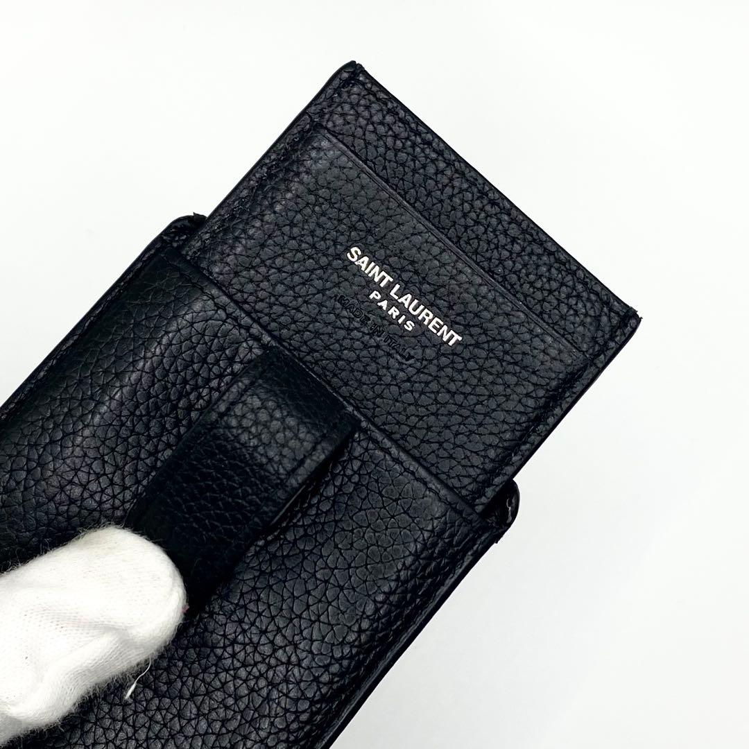 ✨美品✨SAINT LAURENTカサンドラ マネークリップ　カードケース付属