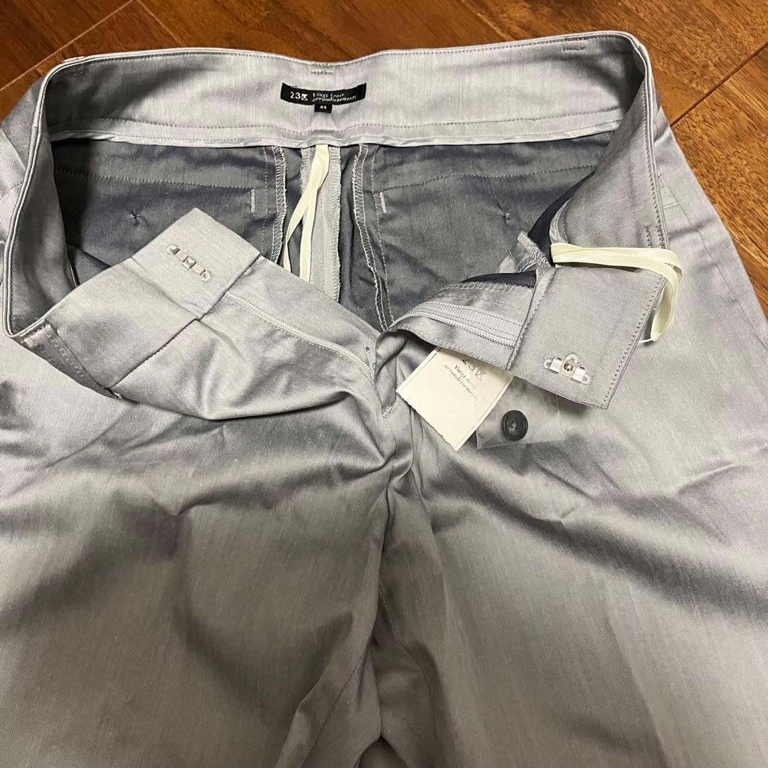 【23区】【新品未使用】セットアップスーツ　快適　光沢　46.44