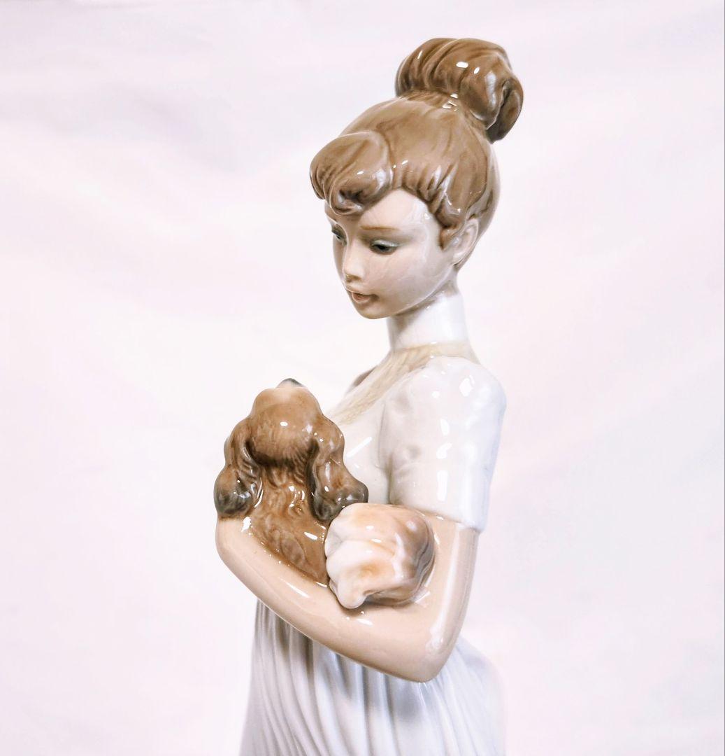 カオカオ　リヤドロフィギュリン〘僕がお供だよ〙No.6753傘欠品