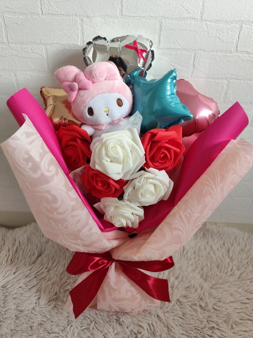 バルーンブーケ 誕生日 発表会 結婚祝い 卒業 花束 ギフト　ブーケ　周年祝