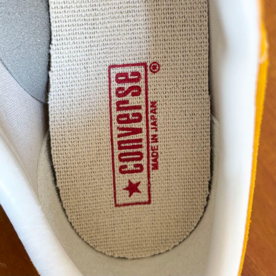 極美品　日本製　コンバース　ワンスター　ゴールド　スエード　25.0センチ