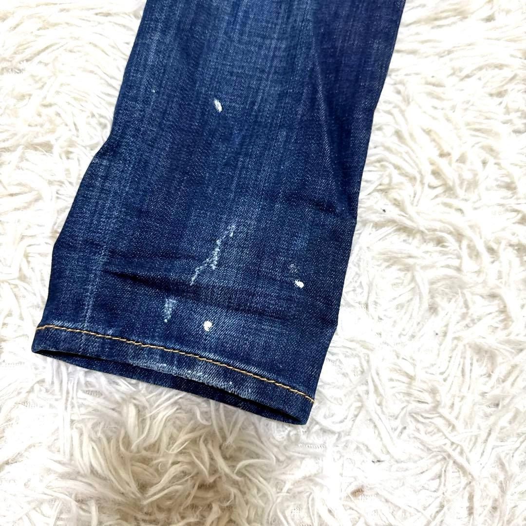 DSQUARED2 ディースクエアード　デニムパンツ　ワッペン