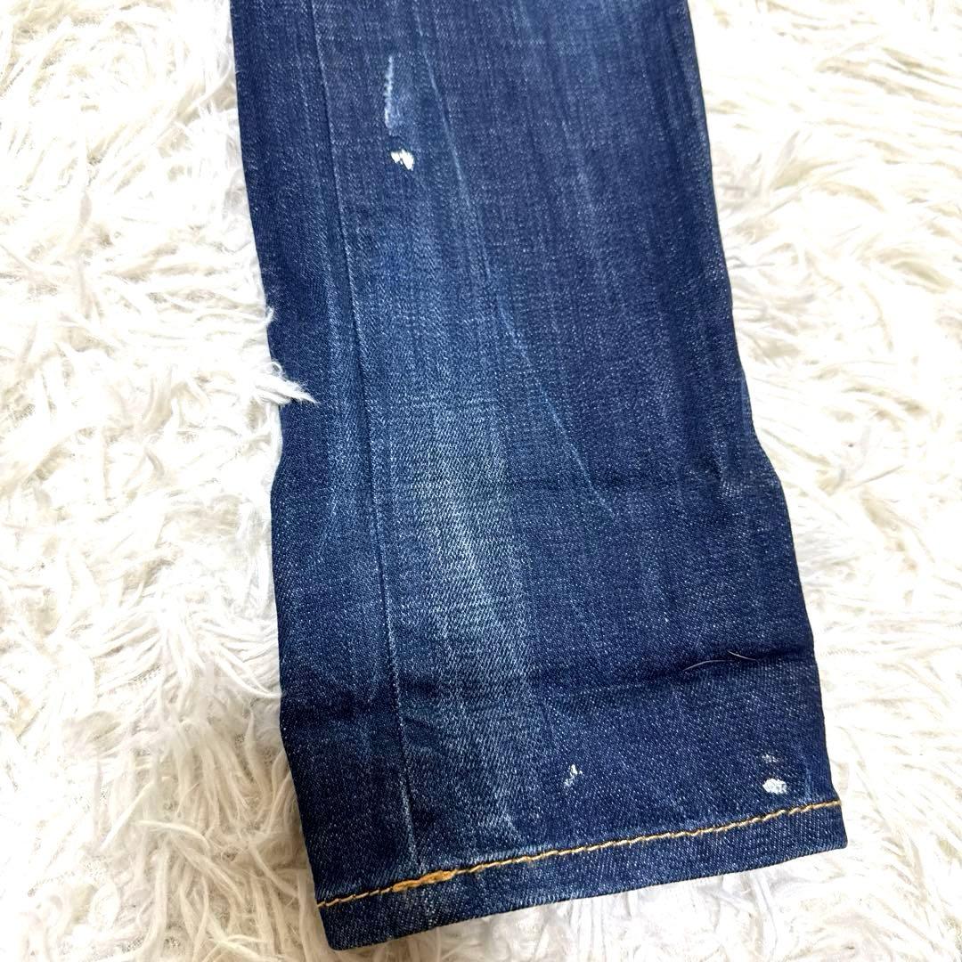 DSQUARED2 ディースクエアード　デニムパンツ　ワッペン