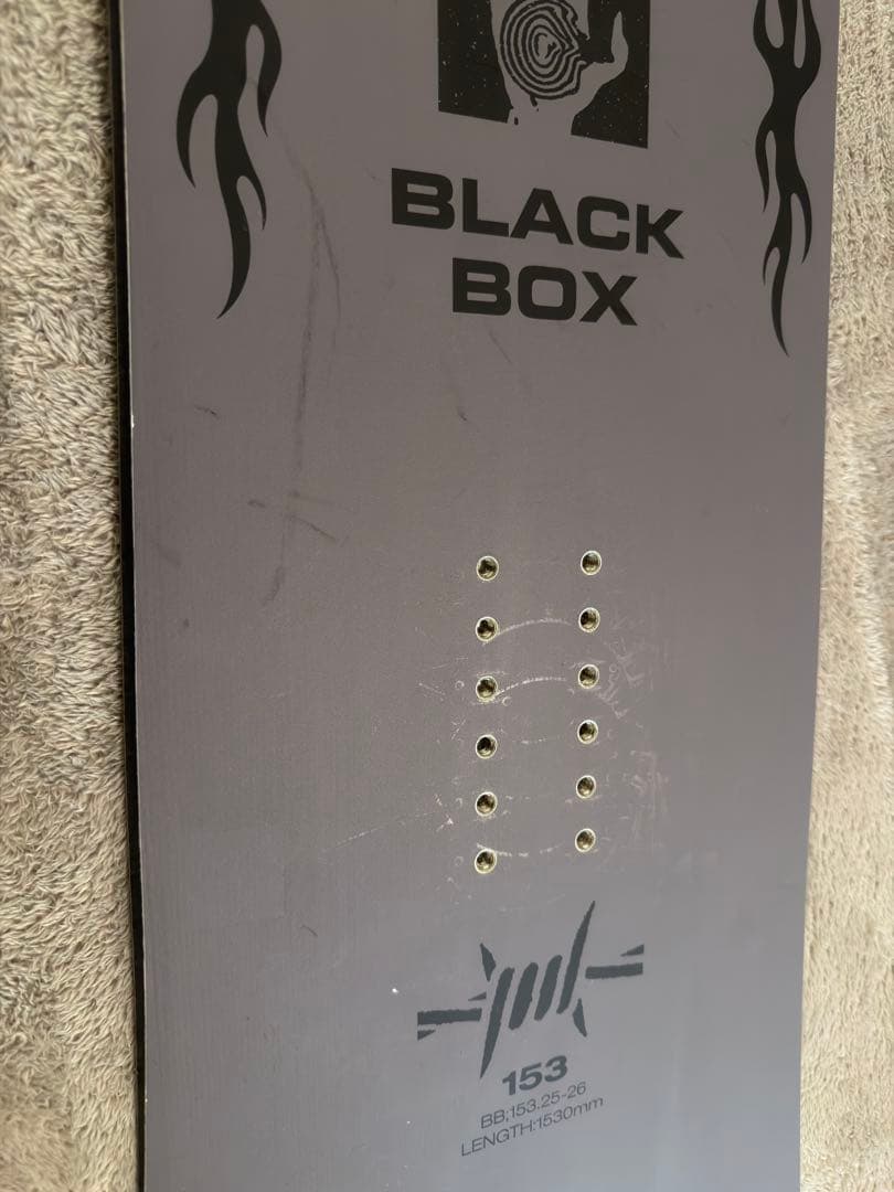 スノーボード DEATH LABEL BLACK BOX 153cm