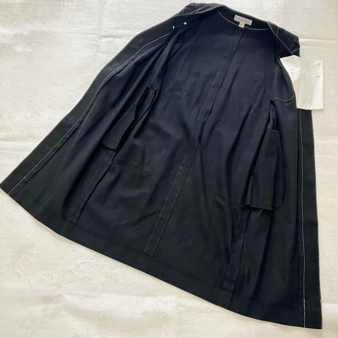 ★美品★セリーヌ　デニムワンピース　40 トリオンフ　金ボタン　エンブレム　刺繍