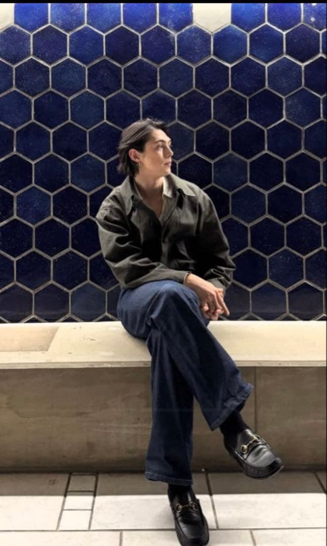 OURsモーガン着用完売品 LEMAIRE BOXY BLOUSON サイズ46