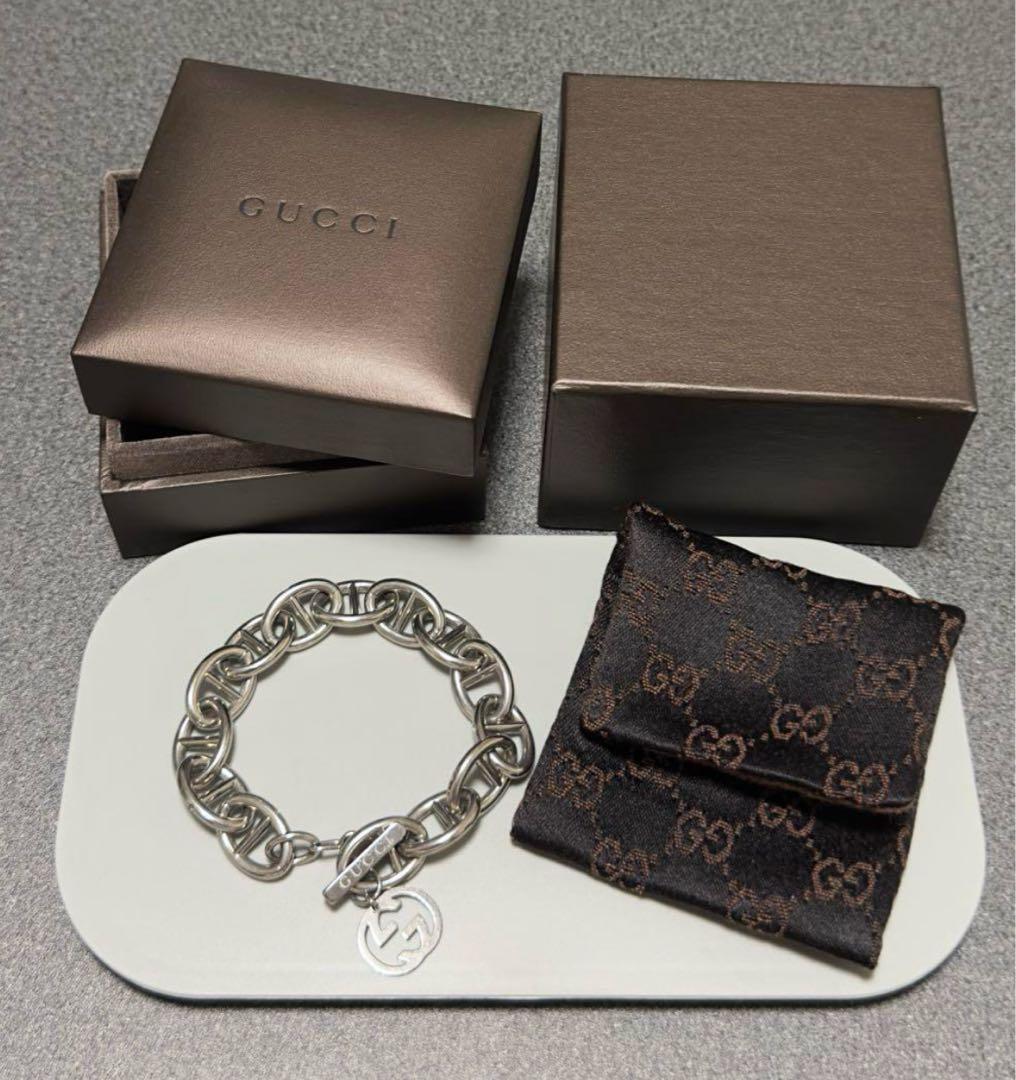 GUCCI アンカーチェーン ブレスレット シェーヌダンクル　トムフォード期