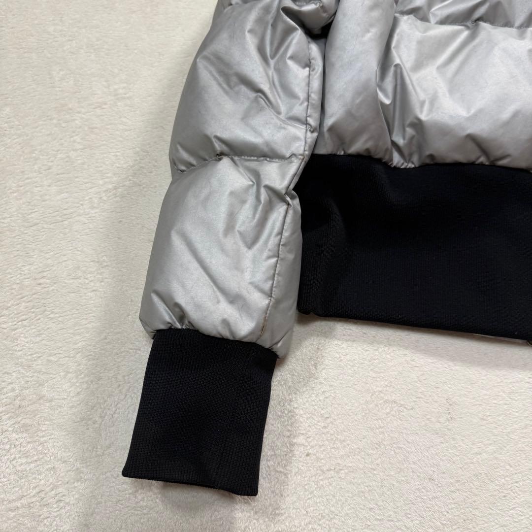 Y-3 × adidas クロップド シルバー ダウンジャケット archive