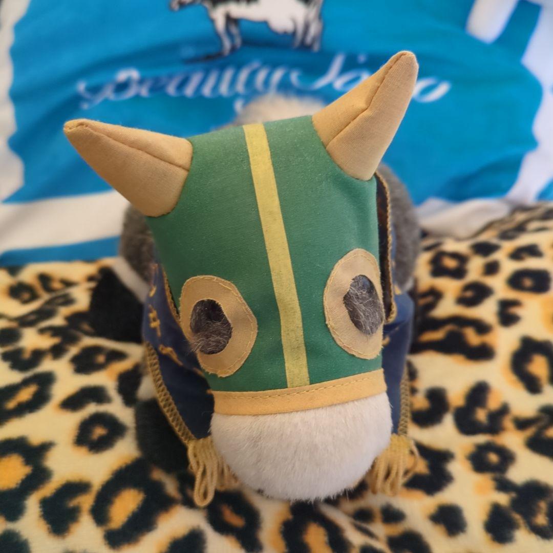 当時物 オグリキャップ(優勝レイ付き) ぬいぐるみ 約20cm