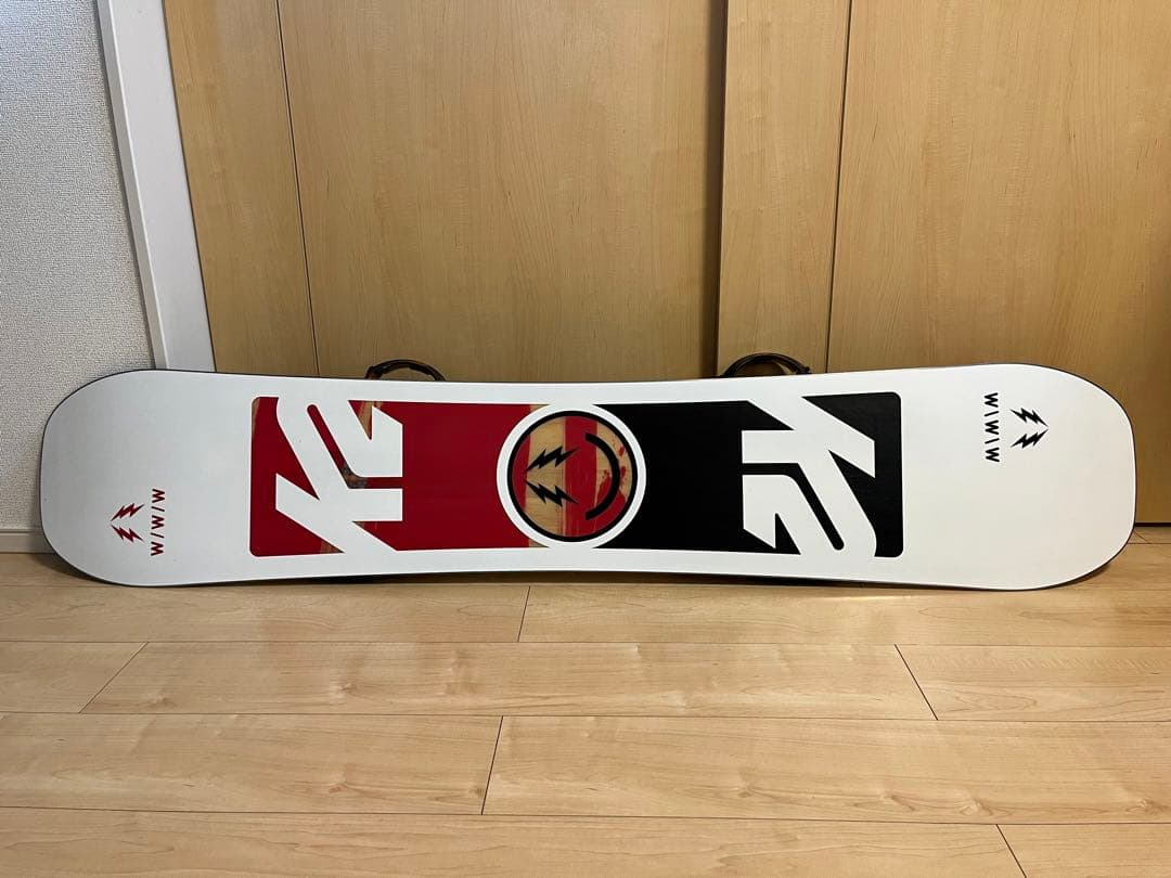 K2 WWW スノーボード　バインディング　ケース付き