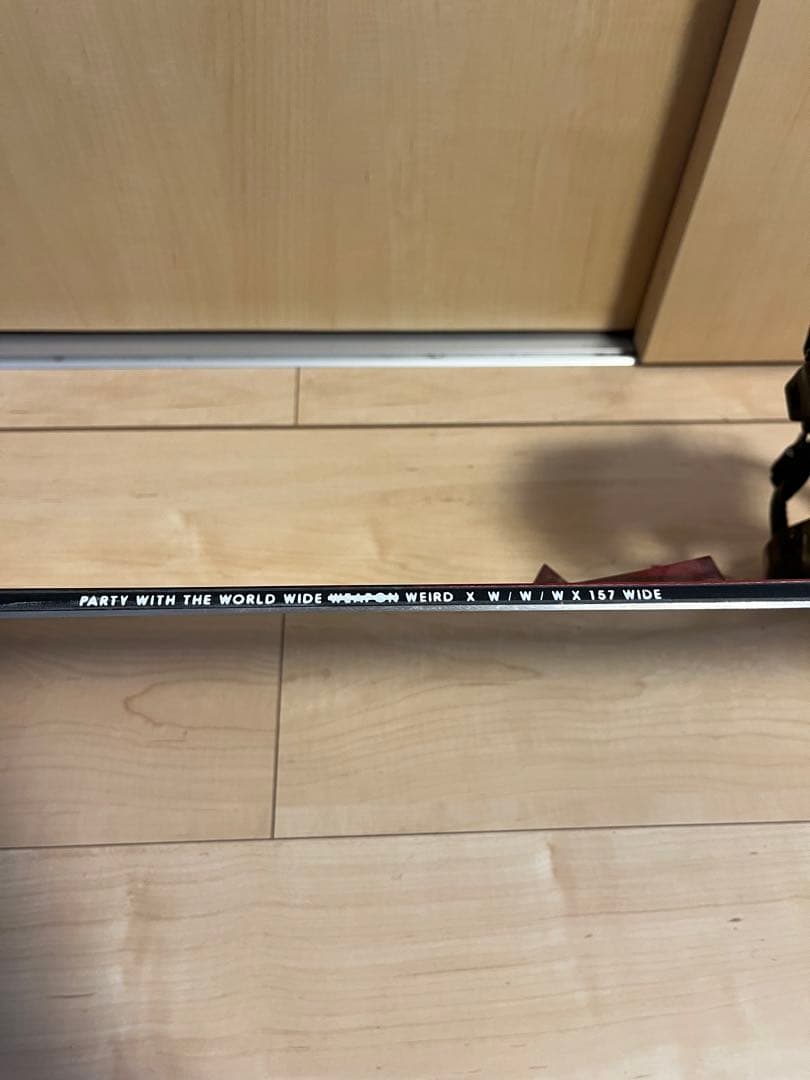 K2 WWW スノーボード　バインディング　ケース付き