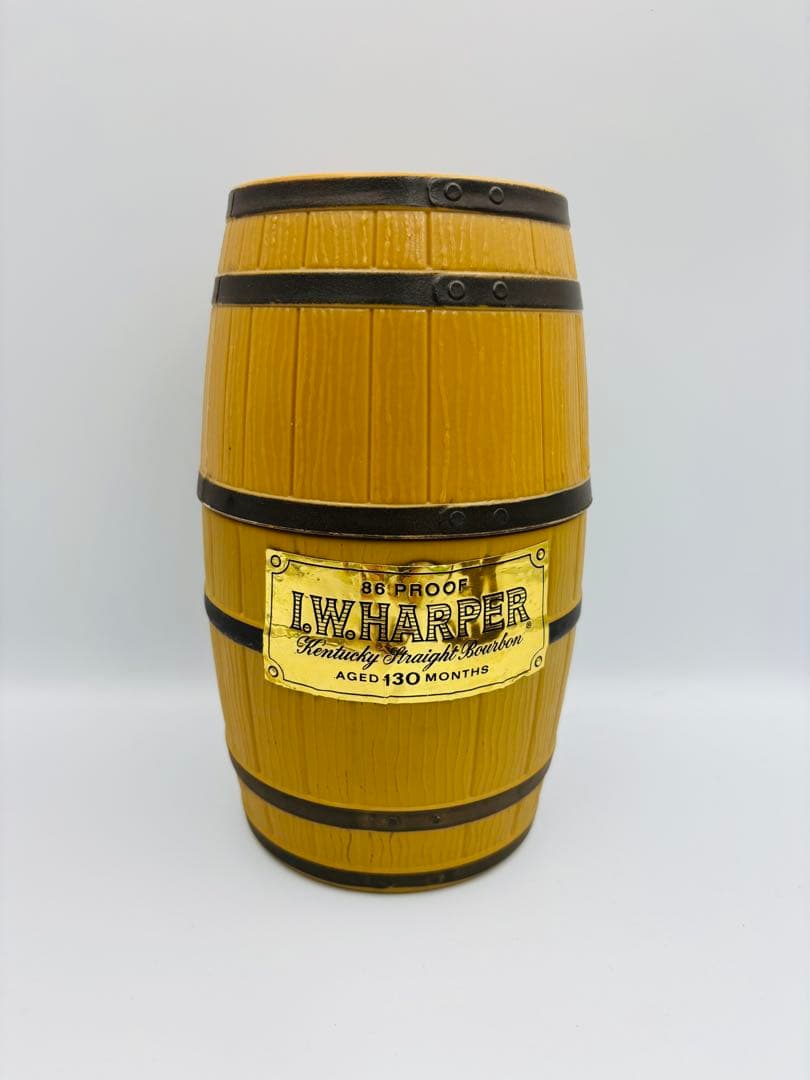 130 MONTHS I.W.ハーパーバーボンウイスキー樽型750ml1287g