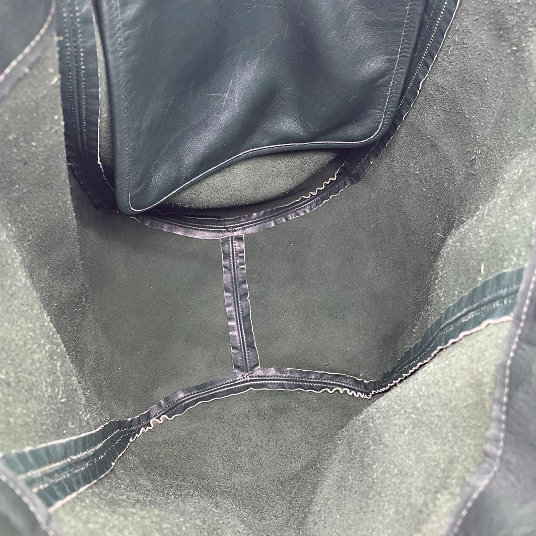 オールドコーチ　レザー　トートバッグ　 4082 希少グリーン　USA製