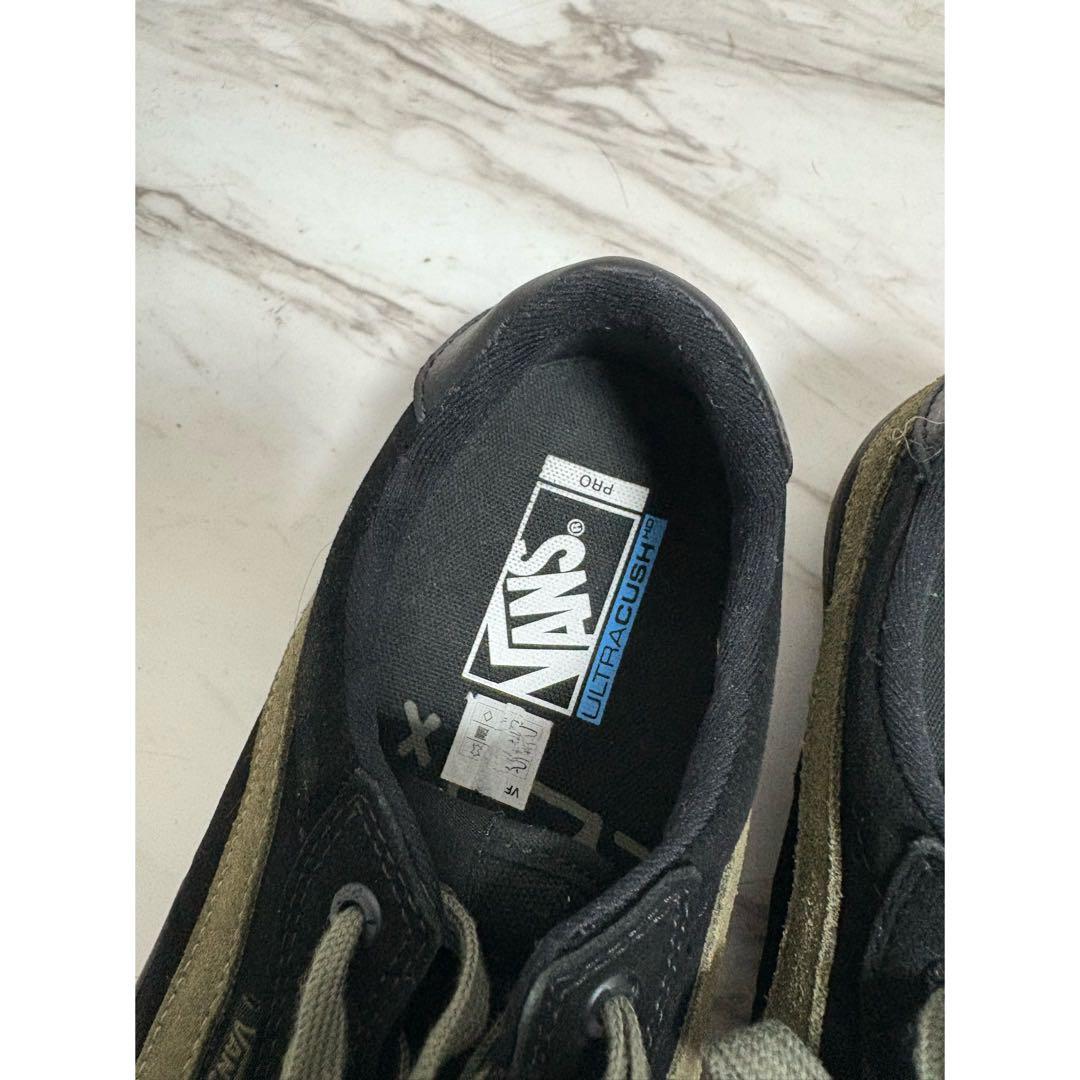 2018's Vans BMX用 スエード ブラック×カーキ オールドスクール