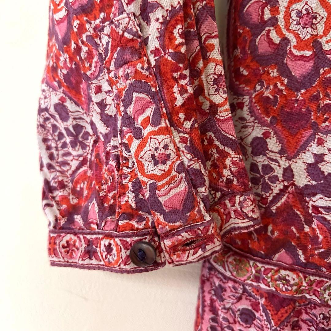 インドブランド　Anokhi アノーキー　ジャンプスーツ S