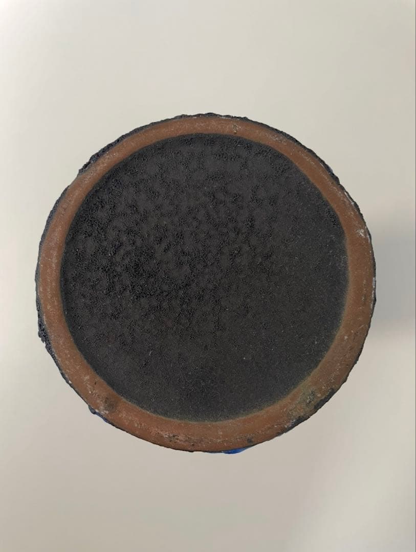 ヴィンテージフラワーベース　花瓶　西ドイツ　Fat Lava