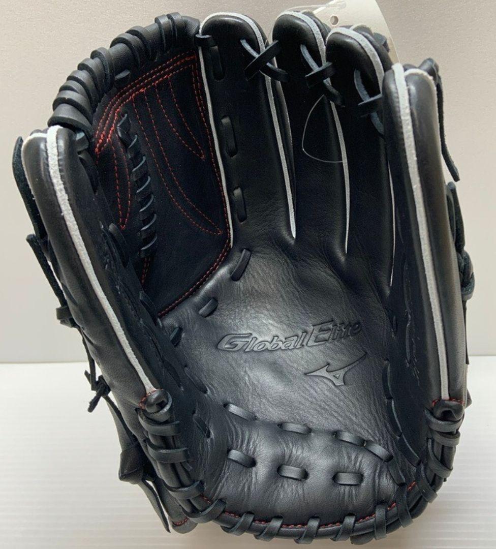 シ*ノ様 Mizuno ブラック 野球グローブ 右投げ用